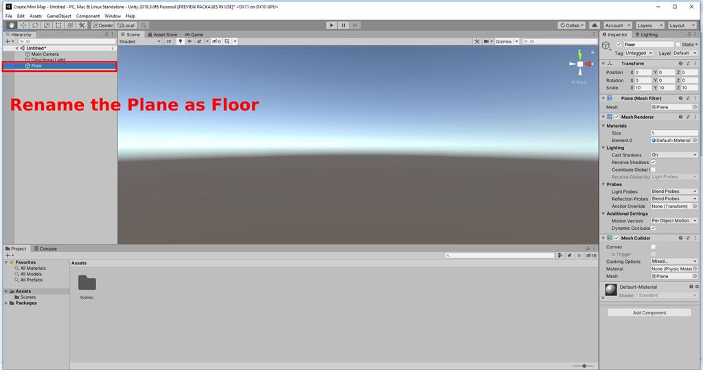 Create A Game Minimap Using C# Scripts In Unity
